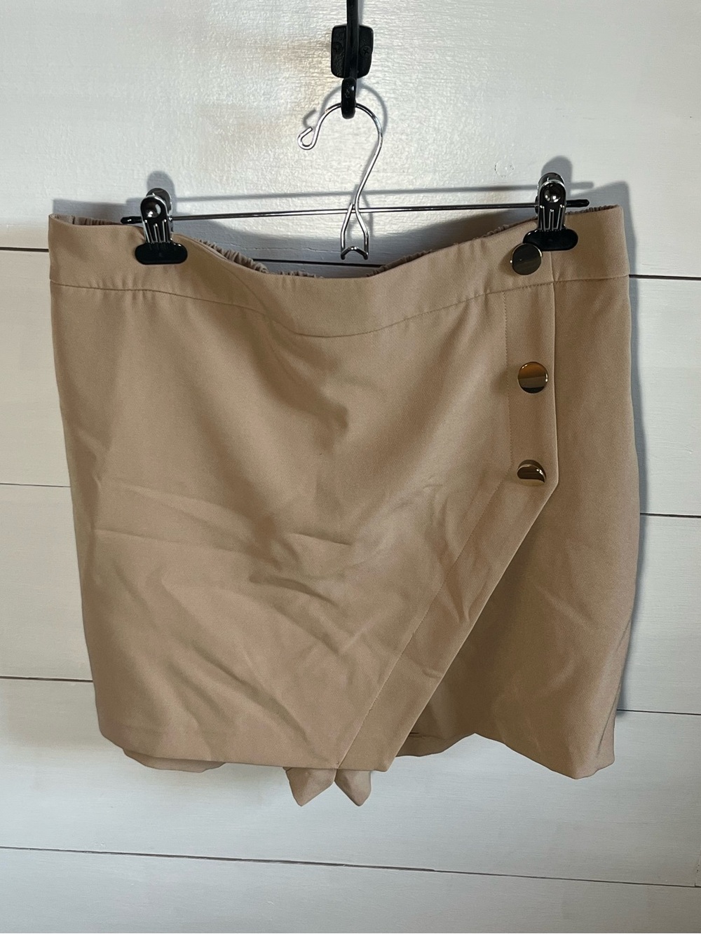 Addition Elle Mini Skort with Button Detail